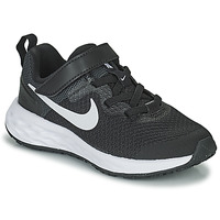 Schuhe Kinder Multisportschuhe Nike Nike Revolution 6 Schwarz / Weiss