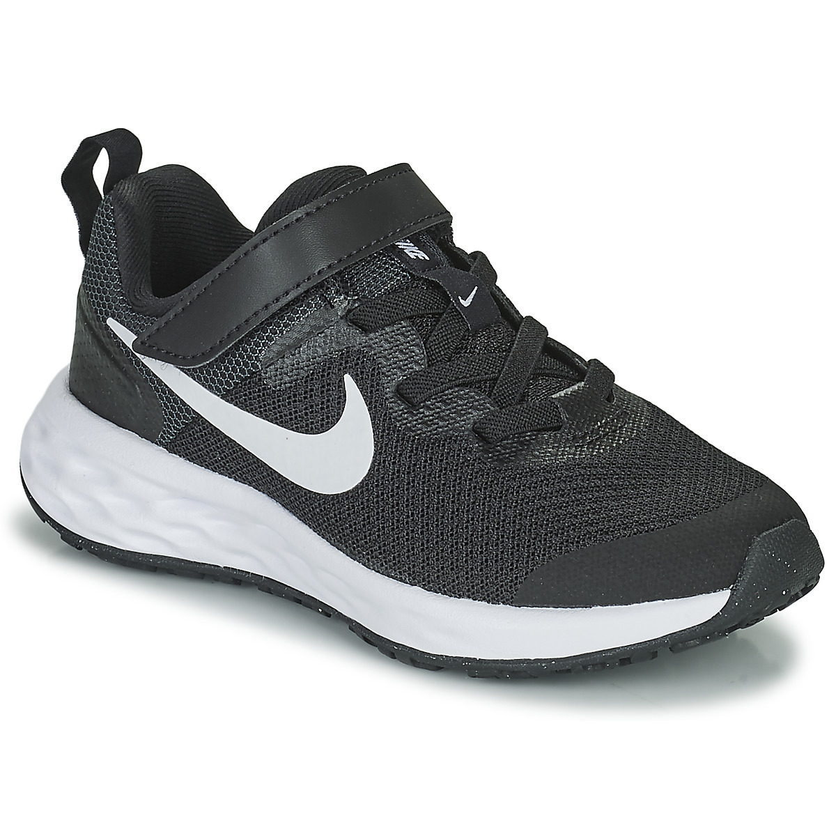 Schuhe Kinder Multisportschuhe Nike Nike Revolution 6 Schwarz / Weiss