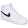 Schuhe Herren Sneaker High Nike Nike Court Vision Mid Next Nature Weiss / Schwarz