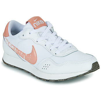 Schuhe Kinder Sneaker Low Nike Nike MD Valiant SE Weiss / Orange