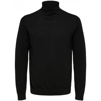 Selected  Pullover 16074684 BERG ROLL-BLACK