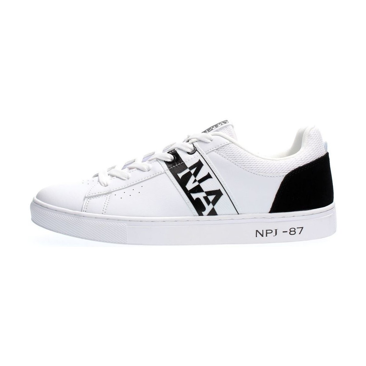 Schuhe Herren Sneaker Napapijri Footwear NP0A4FWA S1BIRCH-0I0 WHITE BLACK Weiss