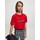 Kleidung Kinder T-Shirts & Poloshirts Calvin Klein Jeans IU0IU00068 LOGO T-SHIRT-XND FIERCE RED Rot
