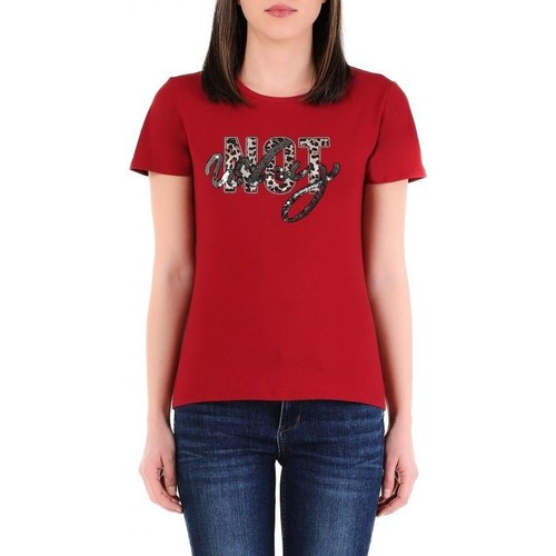 Kleidung Damen T-Shirts & Poloshirts Liu Jo WF1259 J5003-S9105 Rot