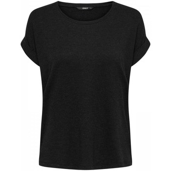 Kleidung Damen T-Shirts & Poloshirts Only 15106662 MONSTER-BLACK Schwarz