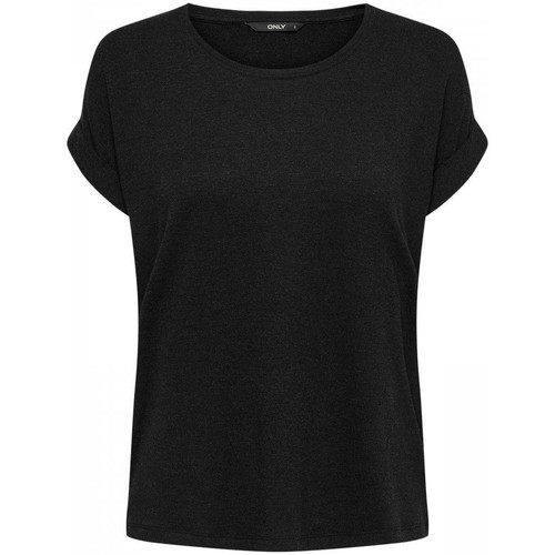 Kleidung Damen T-Shirts & Poloshirts Only 15106662 MONSTER-BLACK Schwarz
