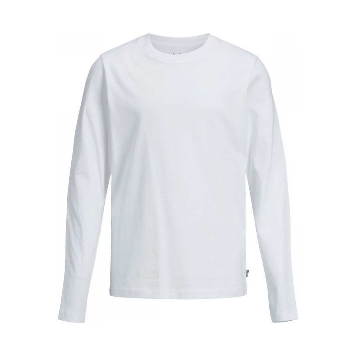 Kleidung Jungen T-Shirts & Poloshirts Jack & Jones 12197050 ORGANIC TEE-WHITE Weiss