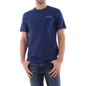 Kleidung Herren T-Shirts & Poloshirts Dockers 27406 GRAPHIC TEE-0116 ESTATE BLUE Blau