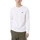 Kleidung Herren T-Shirts & Poloshirts Vans VN0A4TURWHT1 MN OFF THE WALL CLASSIC LS-WHITE Weiss