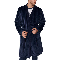 Kleidung Herren Pyjamas/ Nachthemden Admas For Men Robe Corduroy Antonio Miro Admas Blau