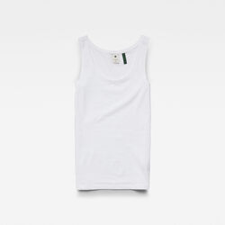Kleidung Damen Tops G-Star Raw Débardeur femme  Base r t tanktop Weiss