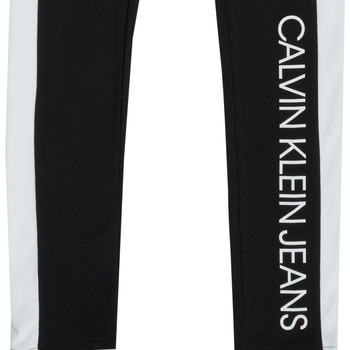 Calvin Klein Jeans COLOUR BLOCK LEGGING Schwarz