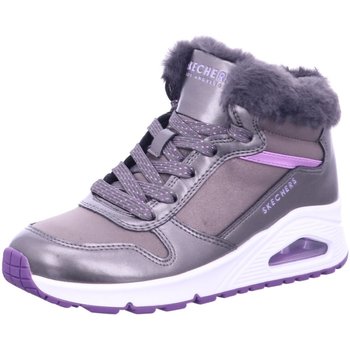 Schuhe Mädchen Sneaker Skechers Low UNO - COZY ON AIR 310518L GUN Violett
