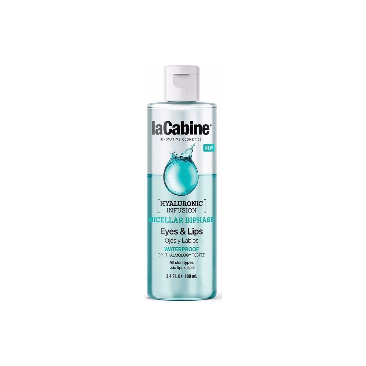 Beauty Damen Gesichtsreiniger  La Cabine Perfect Clean Biphasse Eye Make Up Remover 
