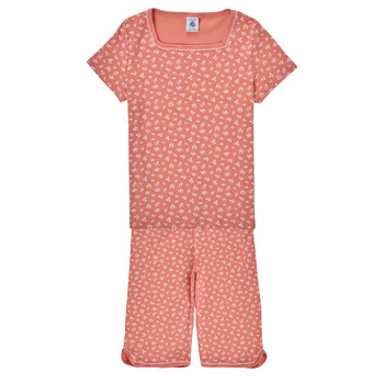 Kleidung Mädchen Pyjamas/ Nachthemden Petit Bateau BRUNE Rosa