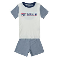 Kleidung Jungen Pyjamas/ Nachthemden Petit Bateau BROKE Multicolor