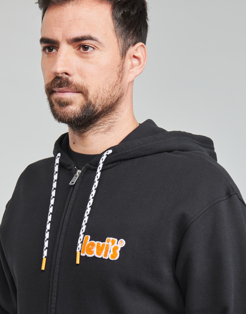 Levi's MT-FLEECE Poster / Schwarz / blau / rot