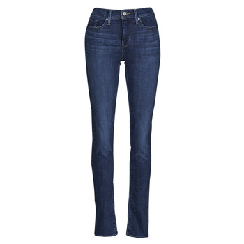 Kleidung Damen Slim Fit Jeans Levi's 312 SHAPING SLIM Fushia vernis