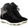 Schuhe Damen Slip on Geox D946TA 022DS | Nebula Schwarz