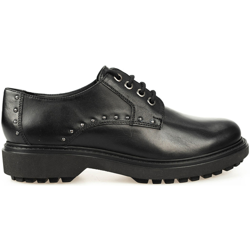 Schuhe Damen Ankle Boots Geox D047AH 00043 | Asheely Schwarz