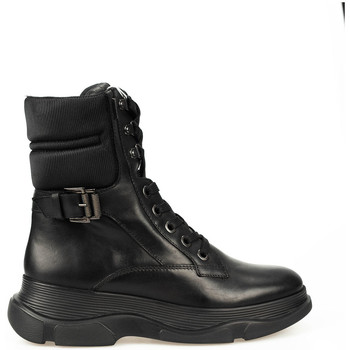Schuhe Damen Low Boots Geox D04L0C 043FU | Macaone Schwarz