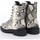 Schuhe Damen Low Boots Guess Anfibio croco Weiss