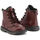 Schuhe Herren Stiefel Shone 6372-021 Burgundy Rot