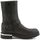 Schuhe Herren Stiefel Shone 18004-022 Black Schwarz