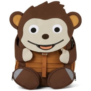 Taschen Kinder Rucksäcke Affenzahn Monkey Large Friend Backpack Braun