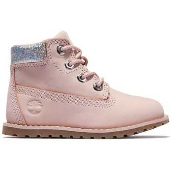 Schuhe Mädchen Stiefel Timberland Pokey pine 6in boot with side Rosa