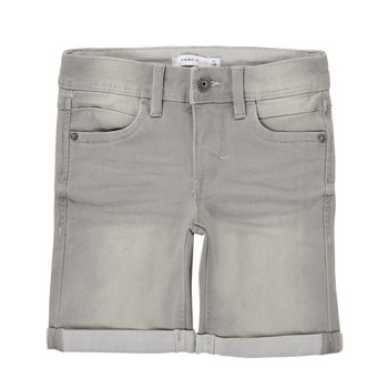 Kleidung Jungen Shorts / Bermudas Name it NKMSOFUS DNMTAX Grau