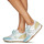 Schuhe Damen Sneaker Low Semerdjian RENE Weiss / Blau / Gelb