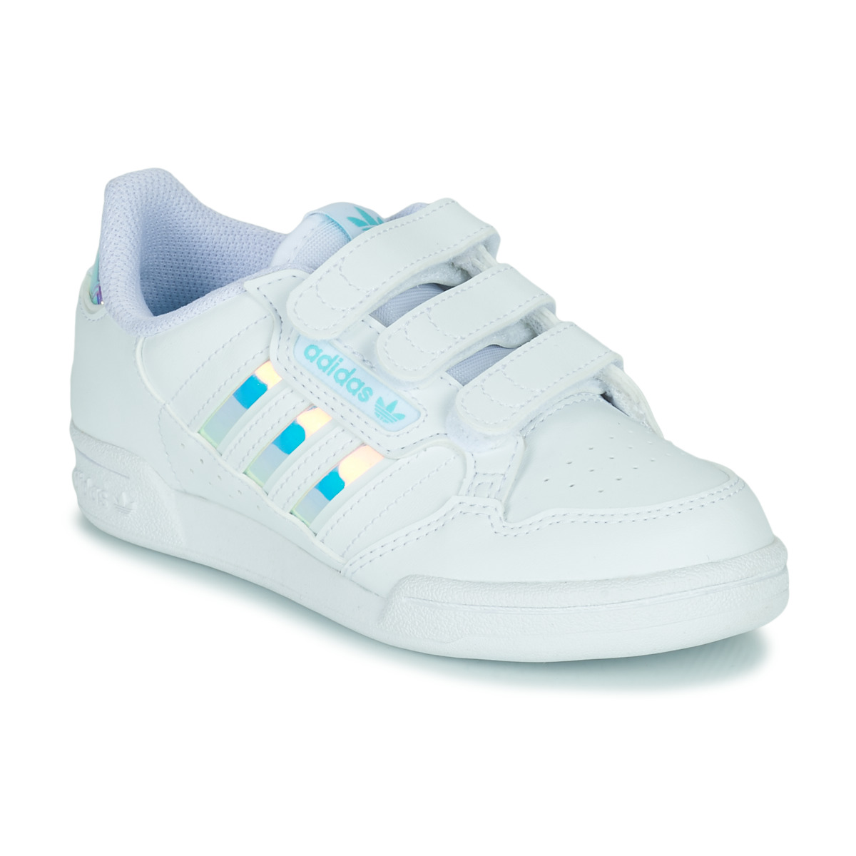 Schuhe Mädchen Sneaker Low adidas Originals CONTINENTAL 80 STRI Weiss