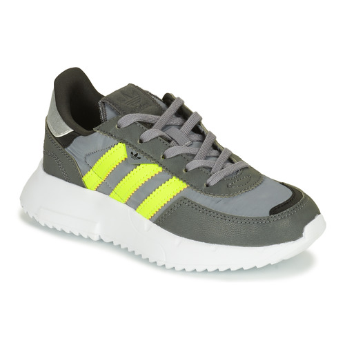 Schuhe Jungen Sneaker Low adidas Originals RETROPY F2 C Grau / Gelb