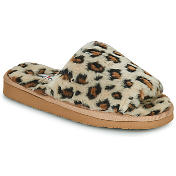 Schuhe Damen Hausschuhe Minnetonka LOLO Beige / Leopard