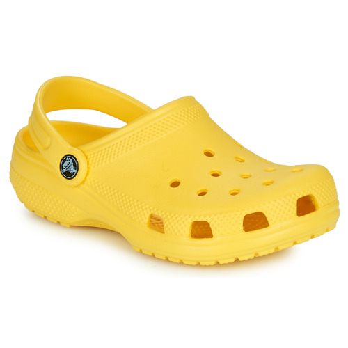 Schuhe Kinder Pantoletten / Clogs Crocs CLASSIC CLOG K Gelb