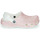 Schuhe Mädchen Pantoletten / Clogs Crocs Classic Glitter Clog K Weiss / Rosa