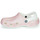 Schuhe Mädchen Pantoletten / Clogs Crocs Classic Glitter Clog K Weiss / Rosa