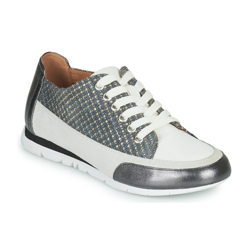 Schuhe Damen Sneaker Low Karston CAMINO Weiss / Blau / Grau
