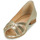 Schuhe Damen Ballerinas Minelli PERRINE Gold