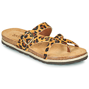 Schuhe Damen Pantoffel YOKONO CHIPRE Leopard