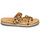 Schuhe Damen Pantoffel YOKONO CHIPRE Leopard