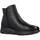 Schuhe Damen Low Boots Fluchos F1361 Schwarz