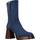 Schuhe Damen Stiefel Angel Alarcon 21567 Blau