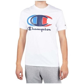 Kleidung Herren T-Shirts Champion Crewneck Tee Weiss