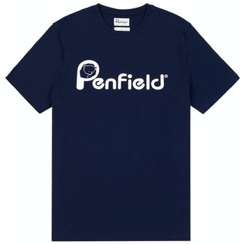Kleidung Herren T-Shirts Penfield T-shirt  Bear Chest Blau