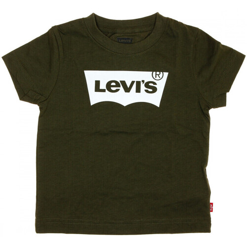Kleidung Jungen T-Shirts & Poloshirts Levi's NR10007-B Grün