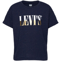 Kleidung Mädchen T-Shirts & Poloshirts Levi's NR10026 Blau