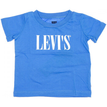 Kleidung Kinder T-Shirts Levi's NQ10053 Blau