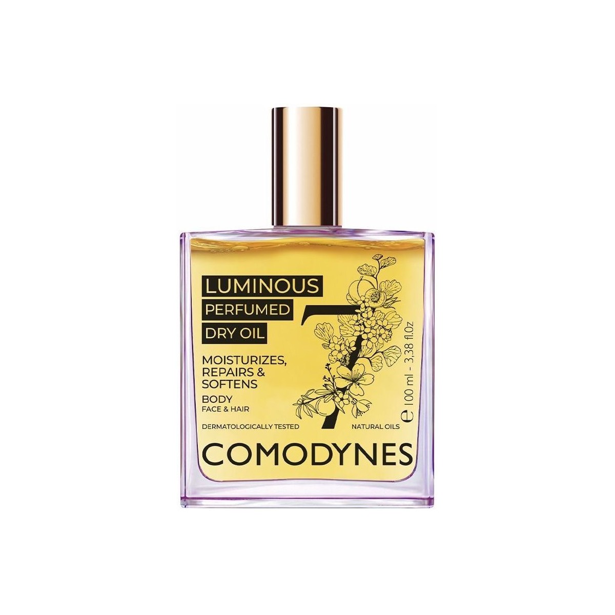 Beauty Damen pflegende Körperlotion Comodynes Luminous Perfumed Dry Oil 